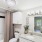 Styled bathroom with bathtub