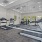 a gym with treadmills